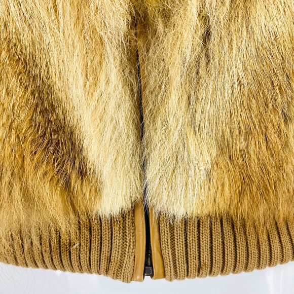 Vintage Fox Fur knitted sleeve jacket - Picture 8 of 15